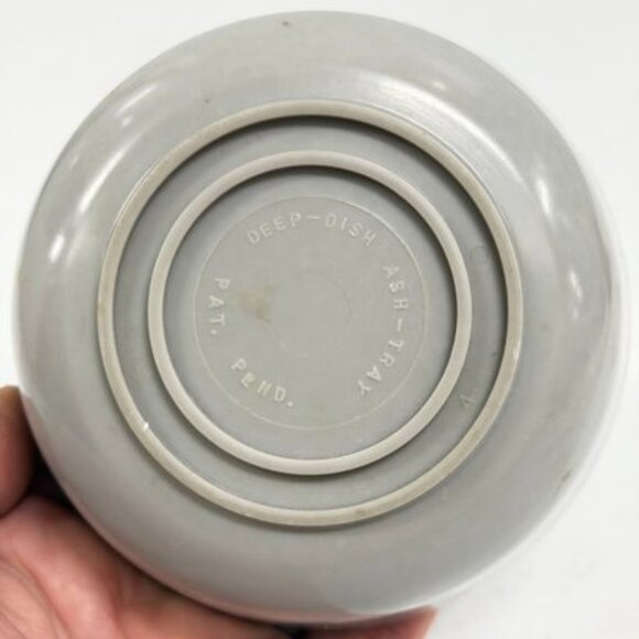 Vintage Melamine Deep Dish Ashtray - Picture 3 of 4